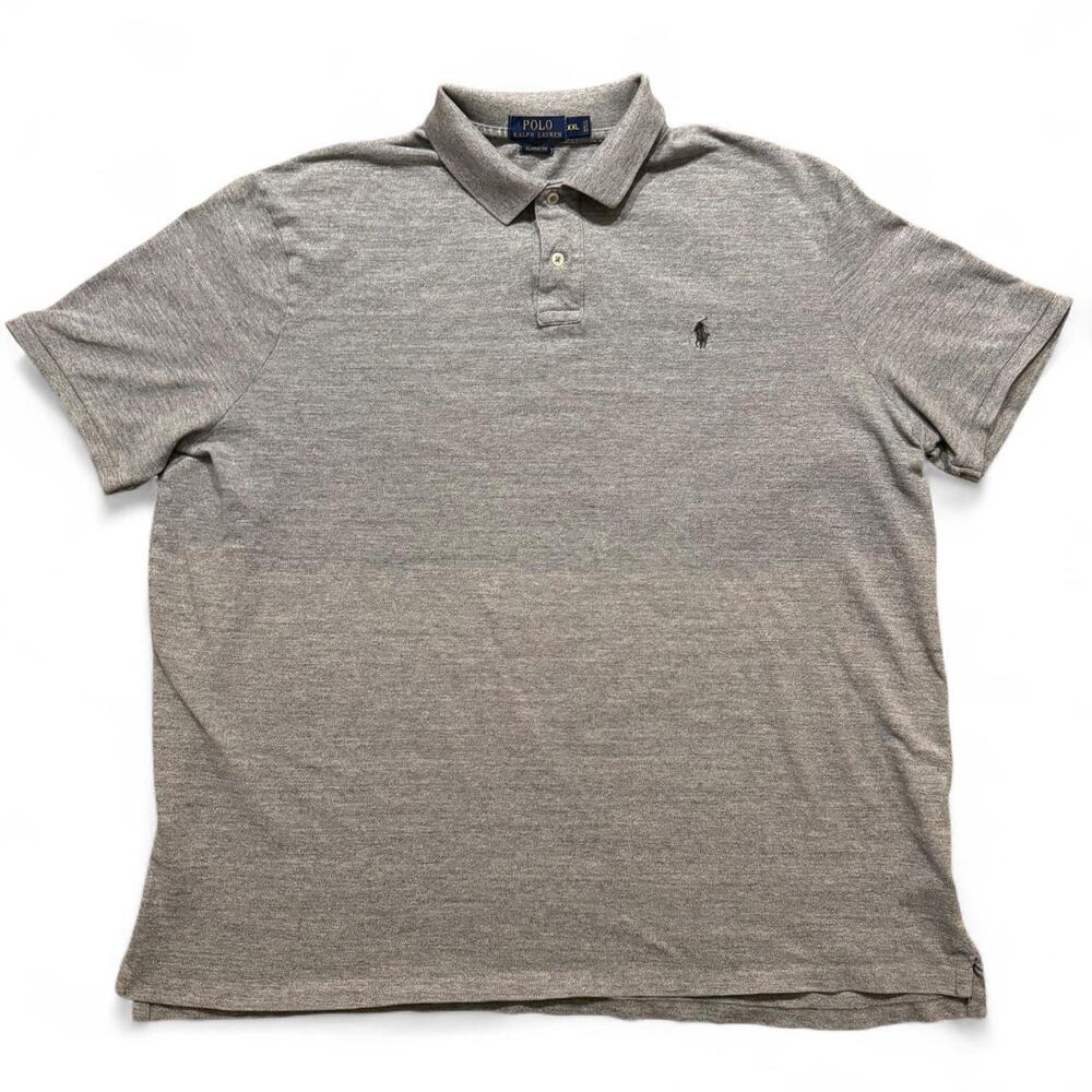 POLO RALPH LAUREN Gray Classic Fit Polo Shirt